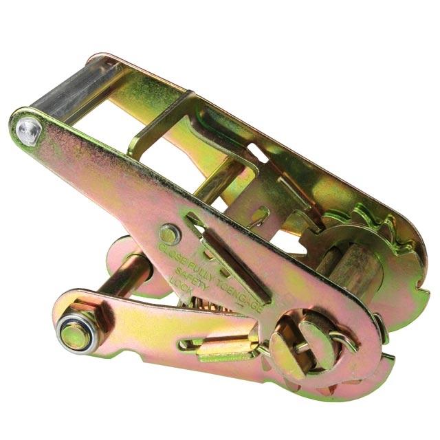 Short standard handle ratchet for 2" webbing