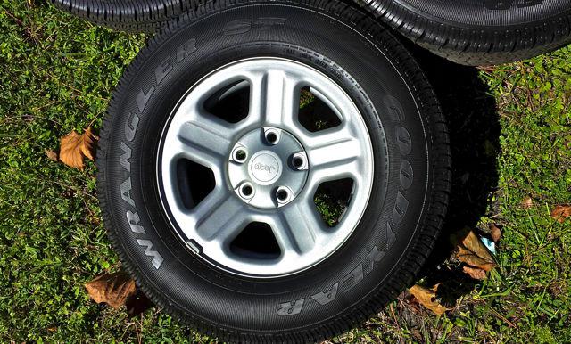 5 Jeep Wrangler Stock Wheels and Tires, US $349.99, image 3