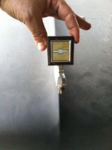 1984 chevrolet silverado hood ornament bowtie emblem 84 81-87 73-87 c10 oem