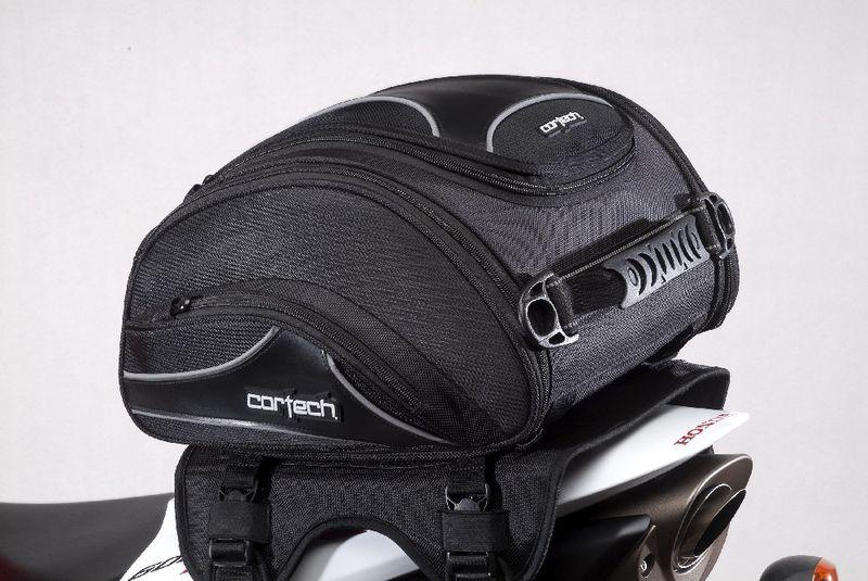 Cortech super 2.0 24 liter motorcycle tail bag sport bike luggage 24l