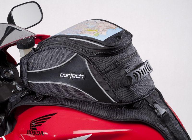 Cortech super 2.0 12 liter magnetic mount motorcycle tank bag sport bike 12l