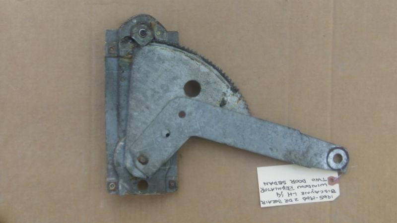 1965-66 L72 Belair Biscayne 2 Door Sedan LH Rear 1/4 Window Regulator, US $74.50, image 2