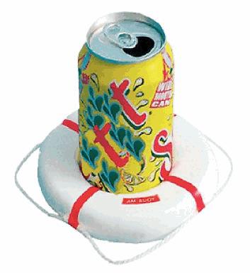 Drink & beverage life ring buoy coaster set great sailing & boating gift idea  