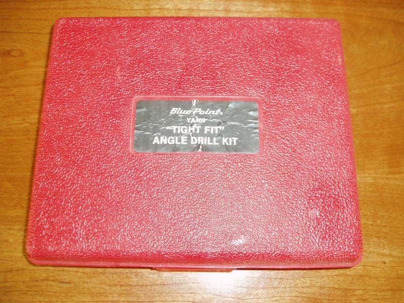 Snap on blue point angle drill set