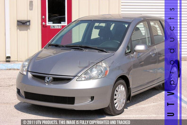 Buy 2007 2008 Honda FIT BLACK UPPER & BUMPER 3PC COMBO. BILLET GRILLE