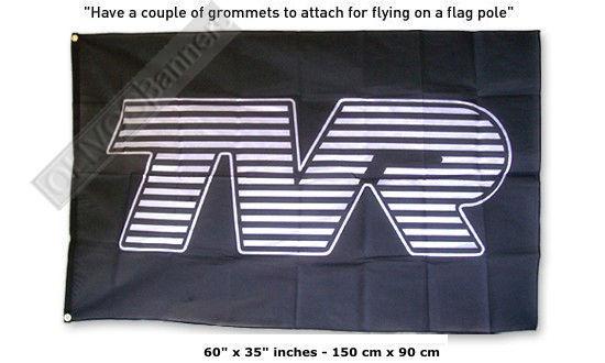 Deluxe sign new tvr car f1 tuscan chimaera banner flag