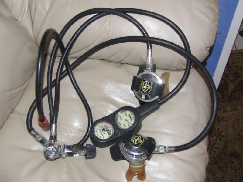 Buy Dacor 900 scuba regulator, pacer 2nd stages, DataMaxll depth