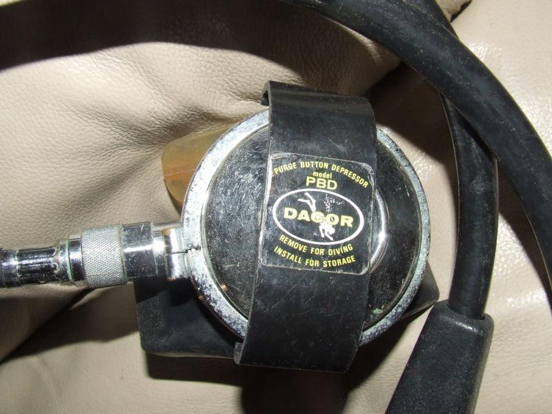 Buy Dacor 900 scuba regulator, pacer 2nd stages, DataMaxll depth, Oceanic pressure in Sarasota