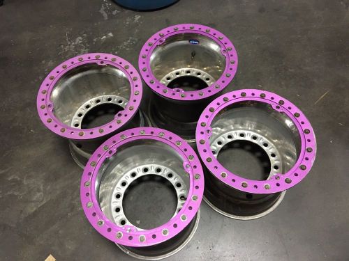 Used 14" 5 off bead locks duralite late model wide 5 - 1 wheel