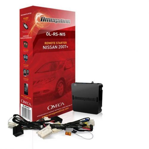 Omega ol-rs-ni5 plug &amp; play remote start solution for select nissan &amp; infiniti