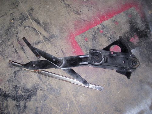 1968 1969 gto passenger side glass window regulator with brackets