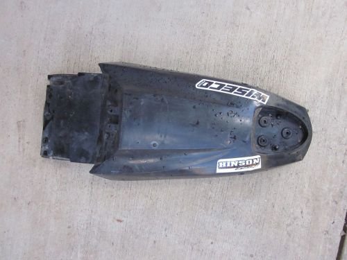 Rear fender black ktm lc4 e supermoto adventure lc-4 400 620 625 640 adv 98-2007