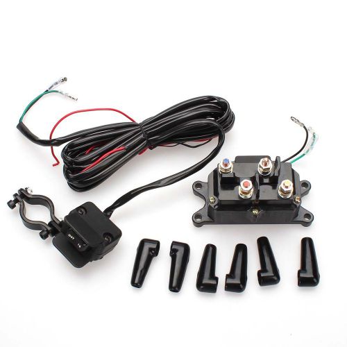 Buy COMBO 12V Solenoid Relay Contactor & Winch Rocker Thumb Switch For
