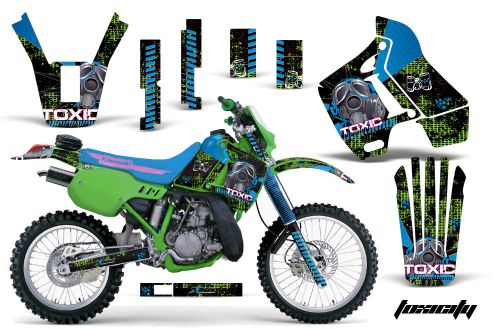 Kawasaki kdx200 graphic kit amr racing bike decal sticker part kdx 200 89-94 tx