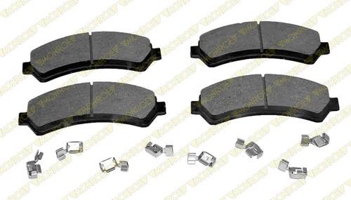 Monroe cx726 brake pad or shoe, front-monroe ceramics brake pad