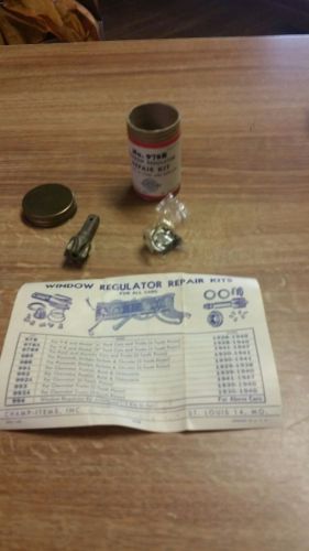 Ford &amp; mercury 1941 - 1947, window regualator repair kit, champ number 978b