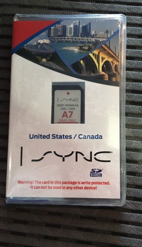 New ford a7 u.s. and canada sync 2016 sd navigation map update gm5t-19h449-aa
