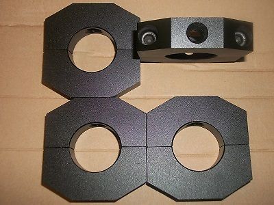Qty of 4..... 1-3/4 inch alum round weight clamps..