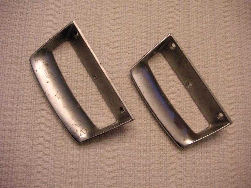 Vintage attwood model #8001 transom mount handles set pair - nice