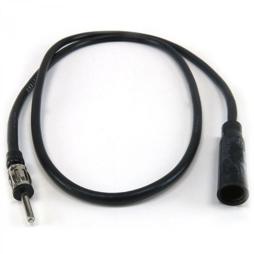 3 foot motorola antenna extention cablechrome antenna aerial caps butt radio