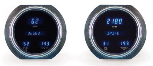 Dakota digital dash 51 52 ford pickup truck full 5 gauge cluster vfd3-51f-pu new