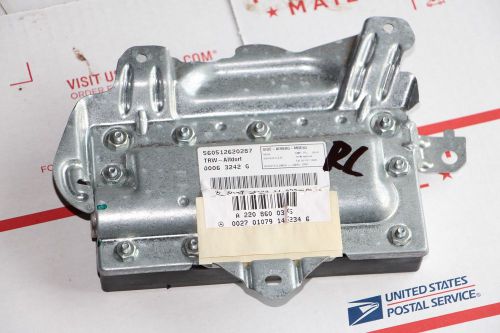 00-06 mercedes w220 s500 s430 door airbag side air bag driver left front rear