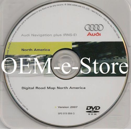 2005 2006 2007 2008 audi a3 a4 s4 rs4 quattro avant rns-e navigation dvd map