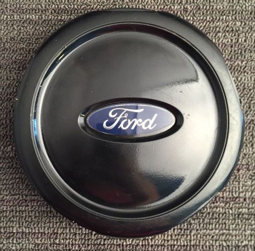 2001-2005 ford explorer sport trac black center cap 16" wheel 1l54-1a096-ac