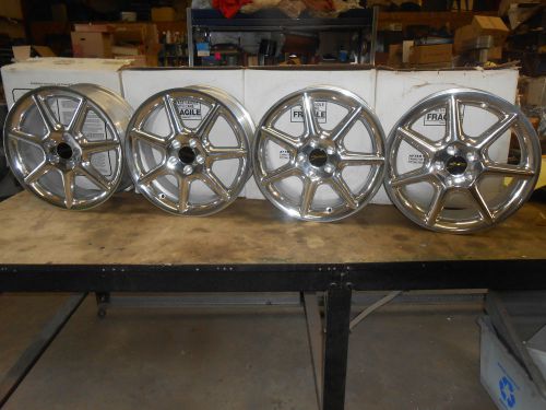 16&#034; x 7&#034;    vintage nos   s.e.c.  spoke  alum   wheel  rims, alloy wheels