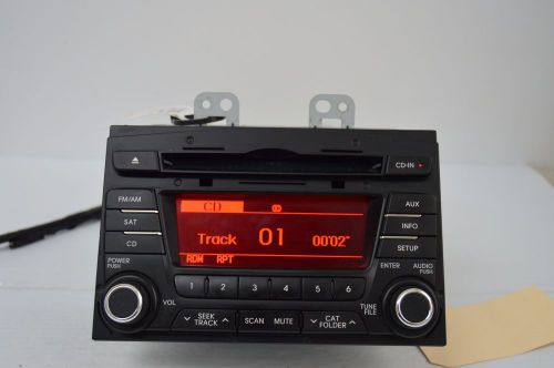 2011 2012 2013 kia optima am/fm radio cd player 96170-2t651ca tested c31#016