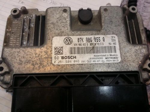 Volkswagen rabbit engine brain box electronic control module; 2.5l, engine id