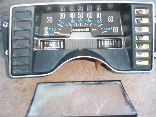 Amc pacer speedometer instrument cluster 1976