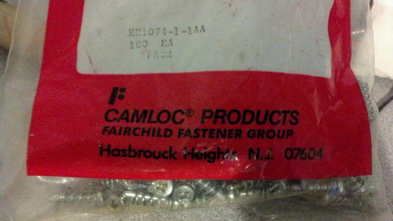 Camloc fasteners - p/n: km-1074-1-1aa pack of 100 3/4" long