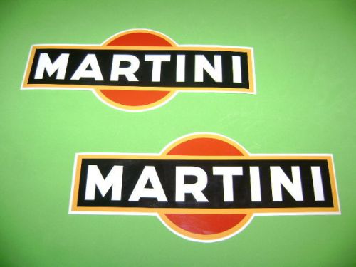 Martini  racing clasic logo  f1 rally decals stickers