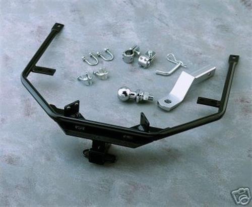 Show chrome receiver hitch - honda gl1500 goldwing