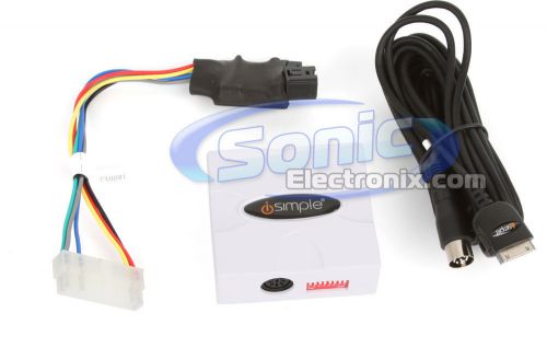 Isimple isbm72 ipod integration kit for select bmw/mini vehicles