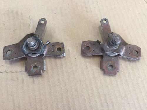 1966 1967 chevelle and el camino oem door handle control mechanisms (pair) lh rh