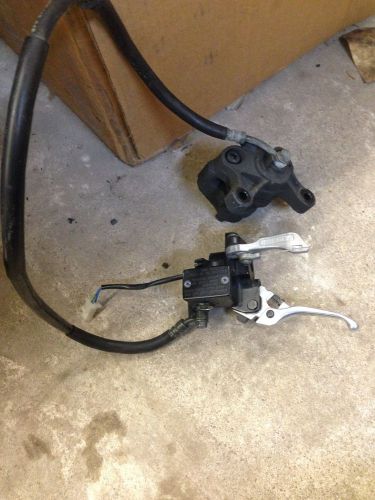 Yamaha rx-1 rx1 rx 1 2003 03 brake master cylinder caliper hose