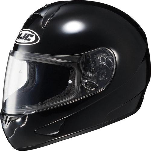 Hjc cl-16  helmet solid black l/large