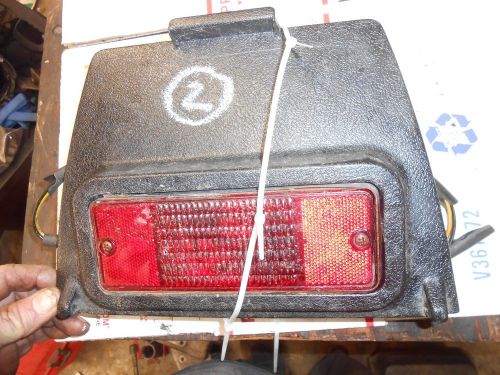 1981 kawasaki 440 intruder snowmobile:seat back door w tailight #2