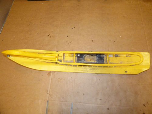 2001 01 ski doo skidoo summit 800 yellow front ski assembly