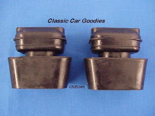 1953-1954 chevy motor mounts new rubber (2) both sides!
