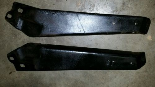 1973 74 corvette original  outer front bumper extensions