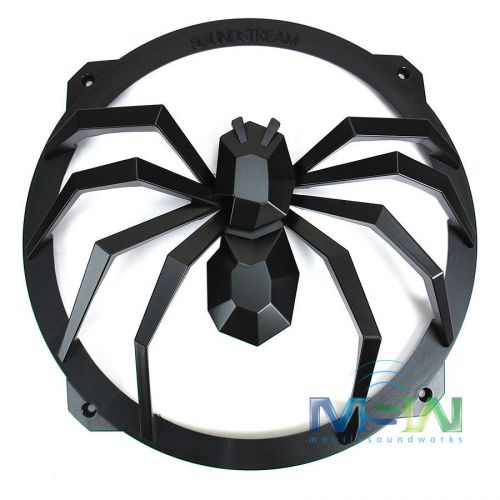 Soundstream® wgrill.12b 12&#034; black spider subwoofer sub grille grill wgrill.12-b