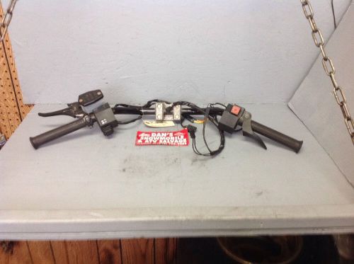 Handlebars assembly arctic cat 96 z 440 # 0605-077 &amp; 0602-943 &amp; 0609-152