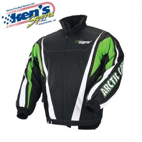 Arctic cat men's lime/black el tigre snowmobile jacket 5240-77_