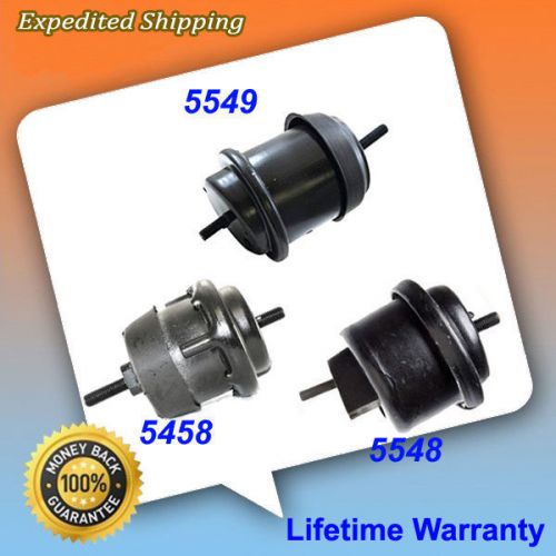 09-15 fits chevy traverse / gmc acadia 3.6l engine motor &amp; trans.mount 3pcs m990