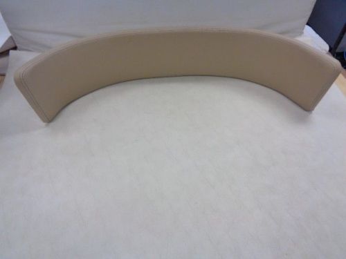 Scout 350lxf forward cabin bolster cushion tan / brown 41 1/4" x 8 3/8" boat