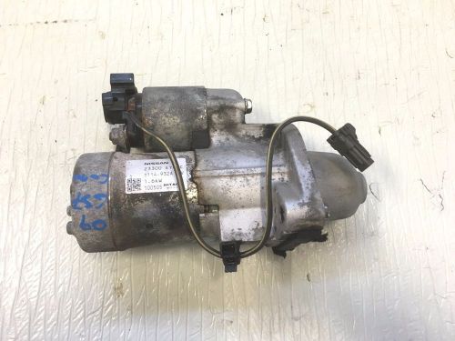 09-2015 infiniti g37 q40 nissan 370z oem starter motor assembly 23300 ey00c