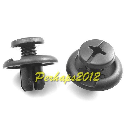 Buy 100x OEM Honda Acura Fender Splash Shield Bumper Hood PushType Nylon Clips in GZ, CN, for